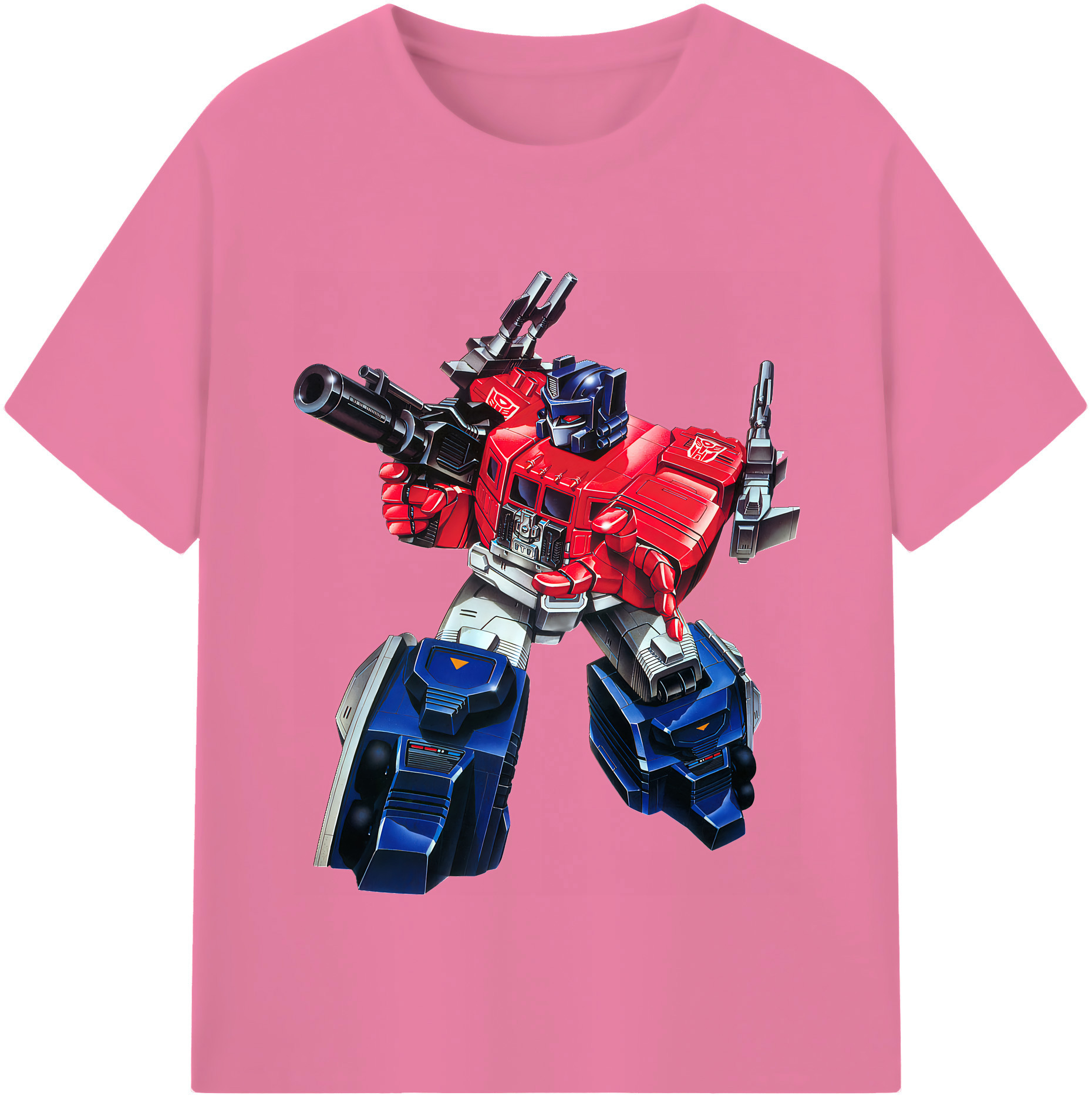 （画像用） Transformers トランスフォーマー 綿100％半袖Tシャツ（フロントプリント）